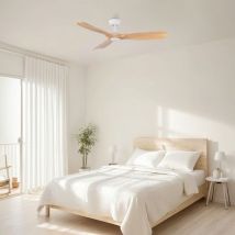 Rowind Deckenventilator Weiß/kiefer Ø120 Cm