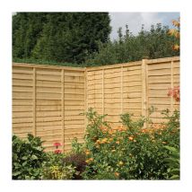 Rowlinson - 6x4 Traditional Lap Panel Pressure Treated