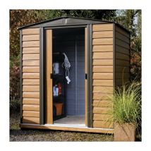 Rowlinson - Woodvale Metal Shed 65X with Floor & Assembly