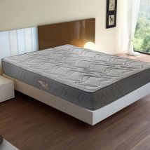 Colchón Royal Sleep Ceramic Prestige, Muelles con Viscoelástica, Hilo Carbono y Biocerámico, Confort Hotel, 27 cm, Confort Alto, 135x190