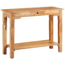 Console Table 100x40x76 cm Solid Acacia Wood - Royalton