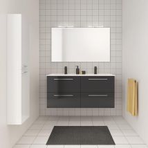 Mobiliario Royo - royo C0071391 easy Mueble+Lavabo 120 Antracita - ref: C0071391