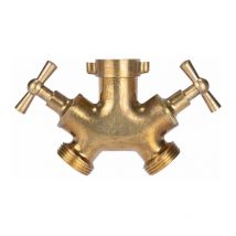 Répartiteur 2 voies Capvert Filetage 20 x 27 mm