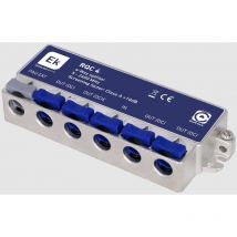 M-e - Répartiteur Classe a 4 Sorties Ekselans By Its rqc 4 - Bande Passante 5-2400 mhz, Affaiblissement de Passage 8,1dB (862MHz) / 10dB (2400 MHz)