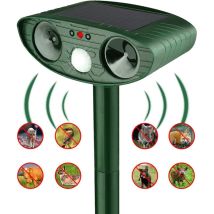 Répulsif ultrasonique pour animaux – Répulsif – Jardin piscine – Plastique ABS – IP44