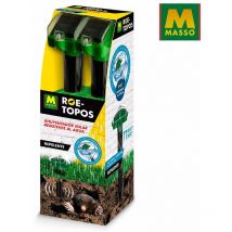 Masso Garden - Répulsif imperméable pour taupes solar pour taupes 2 pcs roe 231644 masso.