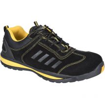 Trainer-Schuh Portwest Lusum - Größe 47 - S1P hro Steelite - FW34BKR47