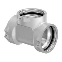 Uponor T-Stück 1029142 RS 2, Messing verzinnt