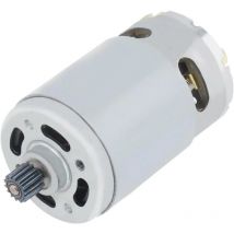 RS550 DC Motor 8.2mm /9.5mm 14 Teeth Gear Micro Motor 21V 25000RPM Electric Saw Motor for Rechargeable Hand Saw/Electric Drill(Gear Size 9.5mm)