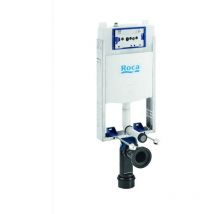 Basic wc one compact - Rack avec réservoir de chasse compact encastré avec double chasse pour wc suspendu Roca