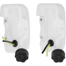 Prenfle - Jeffergarden Réservoir de carburant pour tondeuse, accessoires de scie à chaîne Réservoirs d'essence pour débroussailleuses compactes 2