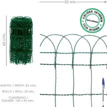 Malla Electrosoldada Plastificada Residence 65 cm. Rollo 25 Metros