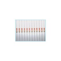 Résistance Carbone 3,3 Ohm 1/2w 5% Dimensions 3,2x9mm 3r3 1/2w 3.3r1/2w