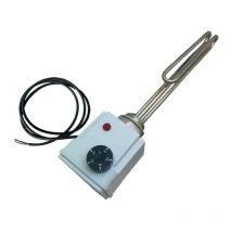 Onsen - Résistance Ballon échangeur - tampon - chauffe-eau solaire - Thermoplongeur - raccord 1'1/2 - 2 kW - 230 v