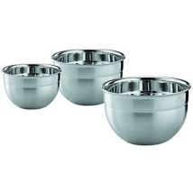 Rösle Ensemble De 3 Bols Inox Argenté 16 20 24 Cm