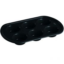 Rösle Teglia per barbecue e da forno, teglia con stampi per muffin, barbecue a gas e a carbone o usare nel forno, resistente al calore fino a 400 °c,