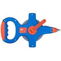 Mètre ruban en acier – 50 m – Mesures professionnelles et précises – Longueur, Largeur – TOP TOOLS