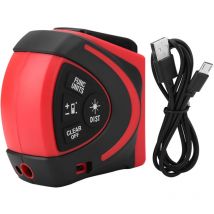 Gotrays - Ruban à mesurer laser numérique 2 en 1 LTM-T30, télémètre 30M et ruban à mesurer 5M