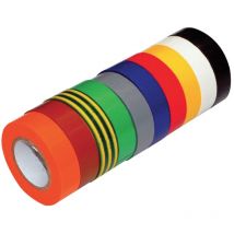 Ruban adhésif 10 couleurs 15MM x 10M