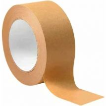 Ruban adhésif d'emballage en papier kraft pour encadreurs, masquage, décoration et emballage(50M)