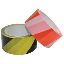 Multicoll - Ruban adhésif impression sans l. 50 mm l. 66 m noir/jaune noir / jaune