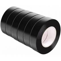 Ruban Adhésif Isolant Électrique en pvc - Rouleaux d'Isolation Thermique pour Réparation Voiture, Vélo, Bricolage, Gaine Électricien - Ruban Adhésif