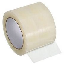 Ruban robuste adhesif transparent 10 cm x 10 metres pour reparation de serre