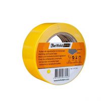 Tarifold - Ruban adhésif pour sol jaune, 33 mètres x 5 cm 197704.