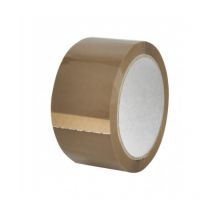 Ruban adhésif PP acryl havane - 50 mm x 100 m