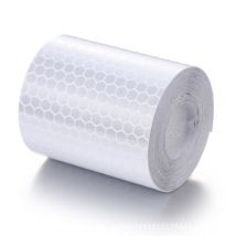 Cyslmuk - Ruban adhésif réfléchissant de haute qualité de 1 mx5cm et ruban réfléchissant coupe ruban d'avertissement résistant aux intempéries,