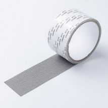 Ruban Adhesif Reparation Moustiquaire, Patch Repare Moustiquaire Réparation de Fenêtre Kit de Moustiquaire Adhesive Reparation (noire 5cm2m)