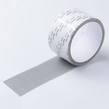 Ruban Adhesif Reparation Moustiquaire, Patch Repare Moustiquaire Réparation de Fenêtre Kit de Moustiquaire Adhesive Reparation (gris 5cm2m)