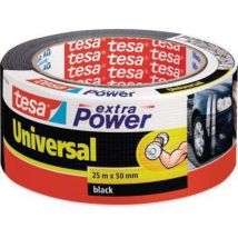 Tesa - 56388-00001-07 extra power universal ruban adhésif noir 04612-00001-00
