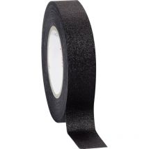 Coroplast - Ruban adhésif toilé 80284 noir (l x l) 10 m x 15 mm caoutchouc 1 pc(s)