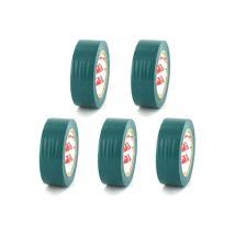 Lot de 5 rubans adhésifs électriques Scapa pvc - 19mm - 2702-19-vert