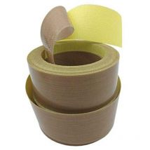 Ruban adhésif haute température, 40 mm x 10 m, ruban adhésif en téflon résistant à la chaleur -70 °C-260 °C pour sceller sous vide à impulsion 