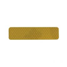 Ruban adhésif réflechissant jaune 200 x 50mm bande autocollant sticker catadioptre sécurité voiture camion remorque vélo