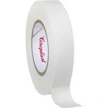 Coroplast - Ruban adhésif toilé 44224 44224 blanc (l x l) 10 m x 15 mm caoutchouc 1 pc(s)