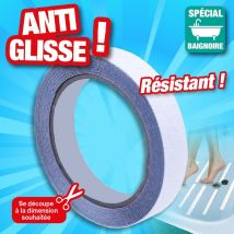 Ruban anti glisse baignoire