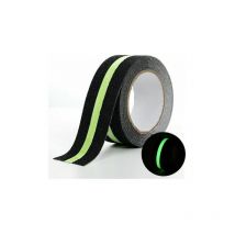 Ruban antidérapant en pvc dépoli, bande antidérapante lumineuse extrêmement collante, pour marches d'escalier intérieures et extérieures, 5cm 5m,