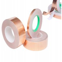 Nastro Rosfix Rame 15mm X 50m (spessore 0,05mm) - Biadesivo Conduttivo