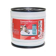 Ruban Premium Plus Blanc/Vert 40 Mm 10 Conducteurs, Bobine 200 m