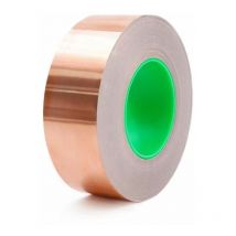 Aougo - Ruban de Cuivre 30m x 50mm, Premium Feuille de Cuivre Bande, Ruban Adhésif emc Blindage Ruban Adhésif pour Blindage emi, Artisanat,