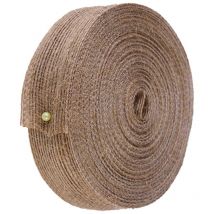 Feiyue - Ruban de décoration intérieure pour nœuds Ruban de jute Sangle de jute Corde naturelle Ficelle de poisson déchiquetée