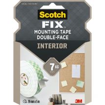 Ruban adhésif double-face Intérieur 5mx19mm scotch