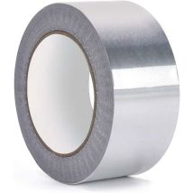 Ruban de Papier Daluminium Ruban Adhésif Aluminium, Haute Température, Étanche, pour Conduits, Réparation de cvc, Réparation de Métaux, Fabrication