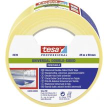 Universal removable 04939-00003-11 Ruban de pose Professional blanc (l x l) 25 m x 50 mm 1 pc(s) - Tesa