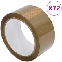 Ruban d'emballage 72 pcs marron 48 mm x 66 m