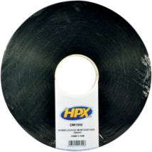 Ruban Double Noir À Forte Adhérence Pour Fixation Définitive 19mm X 50m Hpx Dm1950