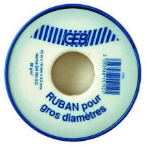Nastro in teflon ep.0,2 x l.19 mm x l.15 mt GEB Geb